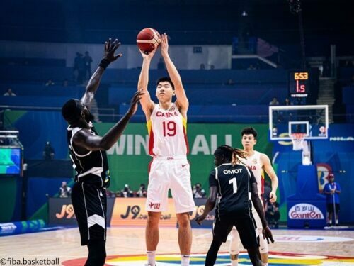 昨年のW杯に出場していたツイ[写真]=fiba.basketball