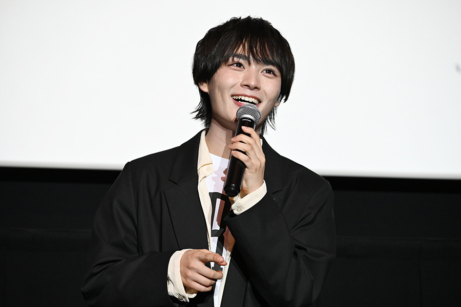 『恋を知らない僕たちは』で映画初主演を務めた、なにわ男子・大西流星（9月18日・大阪市内）