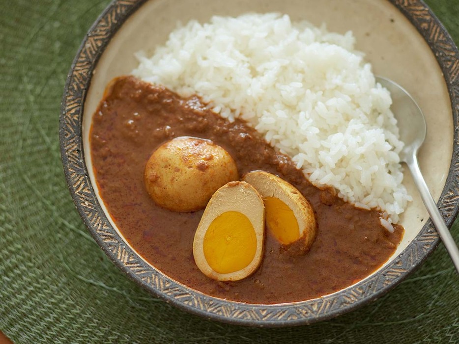 「素材を生かした 北インドのたまごカレー」