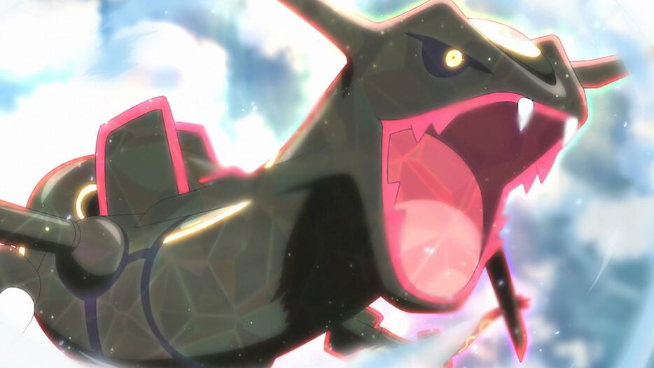 テレビアニメ「ポケットモンスター」の新章「レックウザ ライジング」の一場面（C）Nintendo・Creatures・GAME FREAK・TV Tokyo・ShoPro・JR Kikaku（C）Pokemon