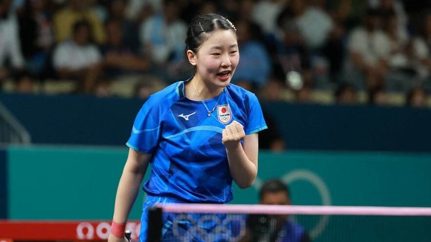 写真：張本美和（木下グループ）/提供：ITTF