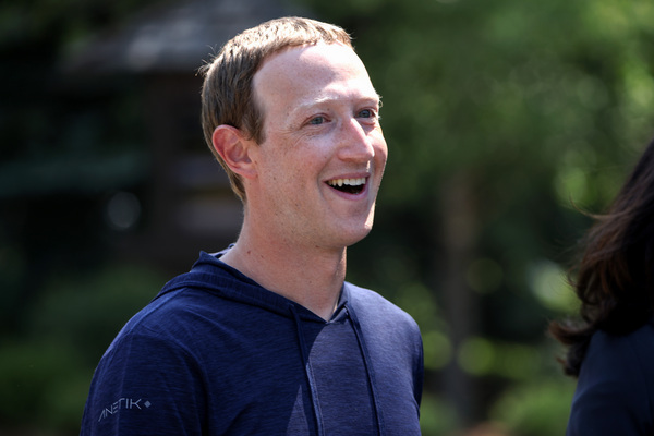 Facebookの創業者マーク・ザッカーバーグ【Getty Images】