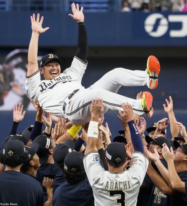 オリックス・T－岡田 (C)Kyodo News