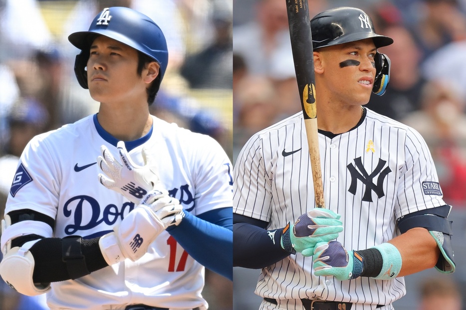 大谷、ジャッジともにMVPの最有力候補だが、ライバルたちもそれぞれアピールしているようだ(C)Getty Images