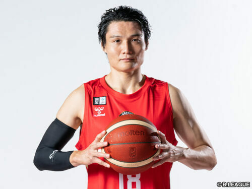 今季限りでの現役引退を表明した名古屋ダイヤモンドドルフィンズの中務敏宏［写真］＝B.LEAGUE