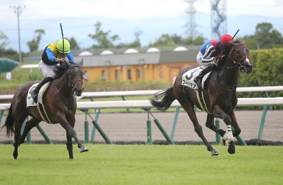 2着馬とは半馬身差だったが内容的には完勝だったフードマン