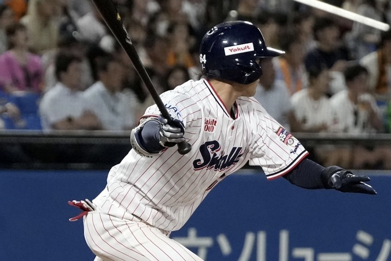 ヤクルト・岩田幸宏(C)Kyodo News