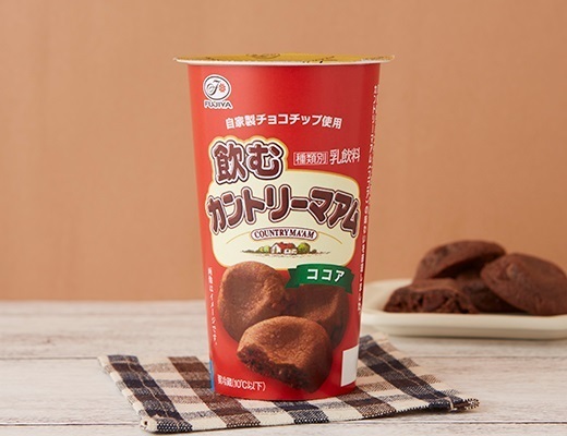 ローソン限定「不二家 飲むカントリーマアム ココア」