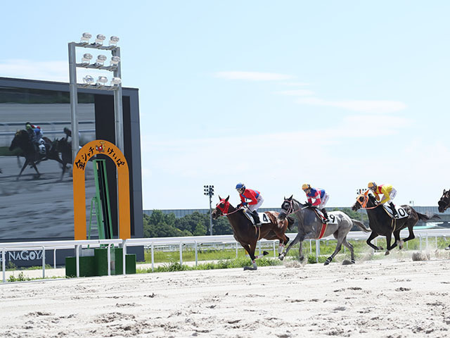 レースが行われた名古屋競馬場(c)netkeiba