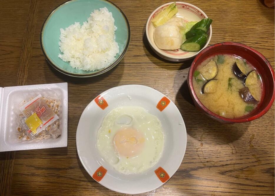 【1日目】ご飯1膳とおかずを、いわゆる“バランスよく”食べてみた