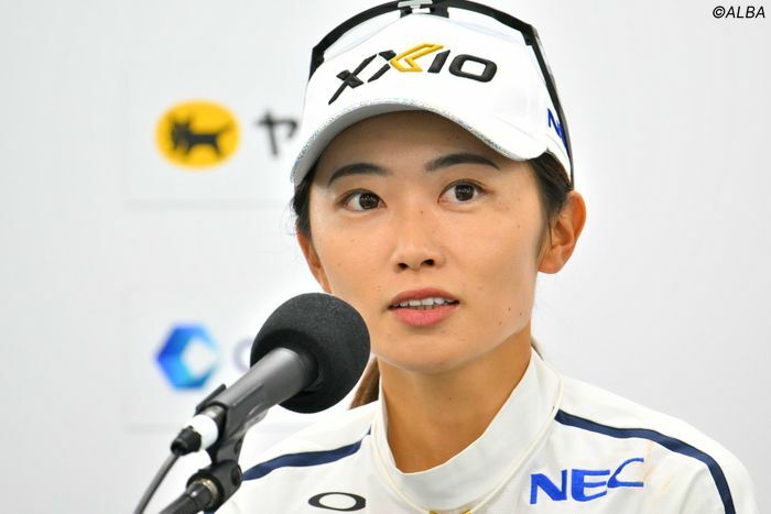 安田祐香が日本女子オープンの会見に登場。初優勝の反響は？