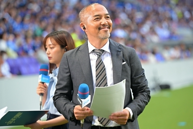 FKの重要性を語った小野氏。写真：金子拓弥（サッカーダイジェスト写真部）