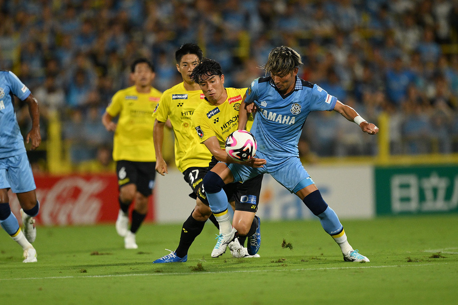 磐田のFW渡邉りょうは攻守で勝利に貢献(J.LEAGUE)