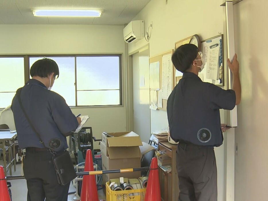 地盤沈下の調査 岐阜県瑞浪市