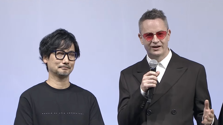 小島秀夫監督とニコラス・ウィンディング・レフン(PlayStation Presents『DEATH STRANDING 2』Special Stage！！動画のスクリーンショット)