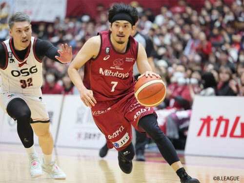 新シーズンのキャプテンを務めることが決まった篠山竜青 [写真]＝B.LEAGUE