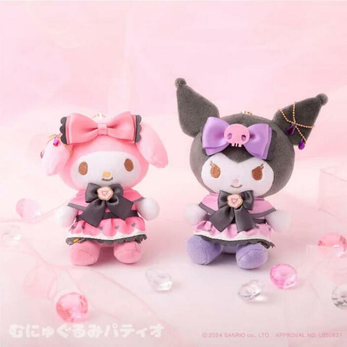 『サンリオ』むにゅぐるみマスコット（C）2024 SANRIO co., LTD. APPROVAL. NO. L650631