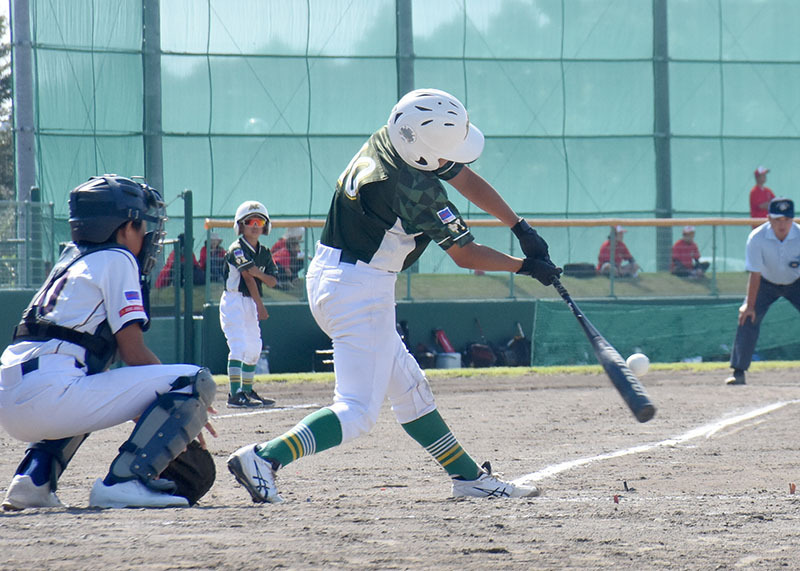 きたかみしんきんボールパークなどで開幕した岩手日日旗争奪スポーツ少年団（少年野球）交流大会