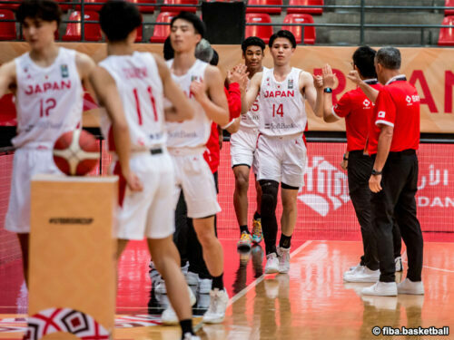 U18男子日本代表はアジアカップ4勝3敗で7位フィニッシュ［写真］＝fiba.basketball