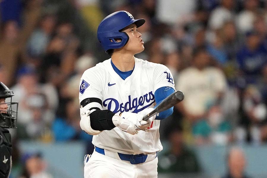 ドジャースの大谷翔平【写真：ロイター】