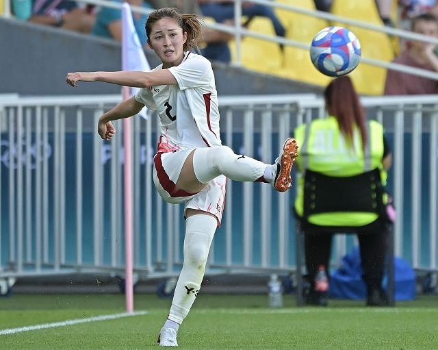 しばらくはリハビリに励む清水。写真：金子拓弥（サッカーダイジェスト写真部／JMPA代表撮影）