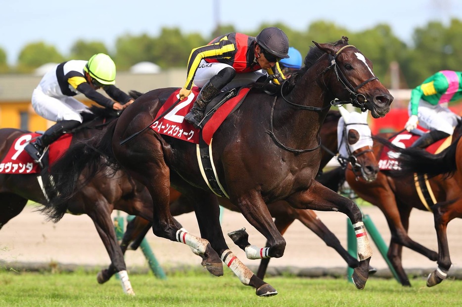 ローズS・クイーンズウォークと川田将雅騎手 (C)masamasa