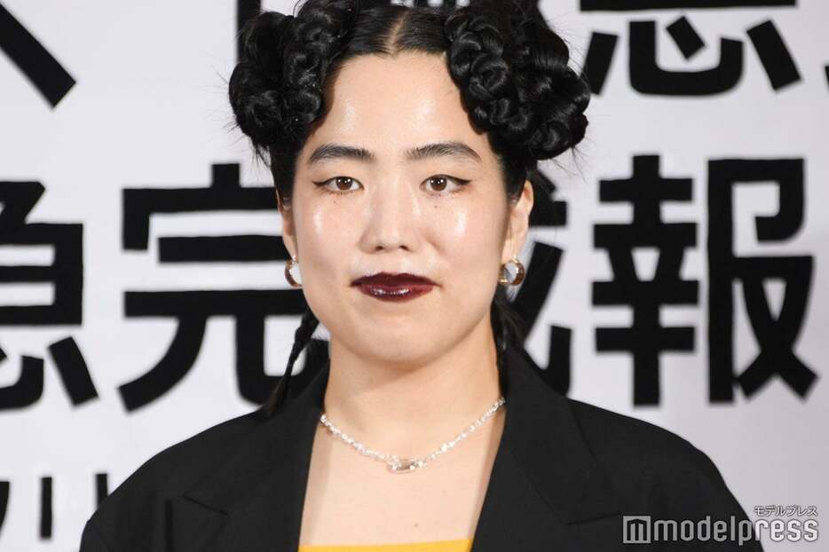 「極悪女王」緊急完成報告会に出席したゆりやんレトリィバァ