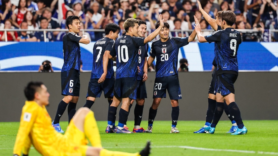 9月シリーズのアジア最終予選で圧巻の強さを見せた日本代表(C)Getty images