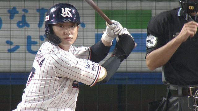 長岡秀樹選手は2安打で今季157安打目