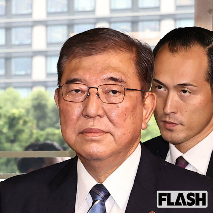 総裁選に臨む石破茂氏。まだ表情は硬い（写真・長谷川 新）