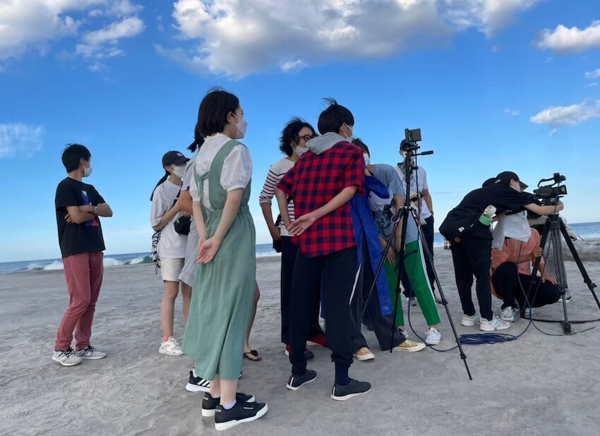 「福島浜通りシネマプロジェクト」撮影風景