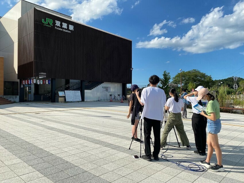 「福島浜通りシネマプロジェクト」撮影風景