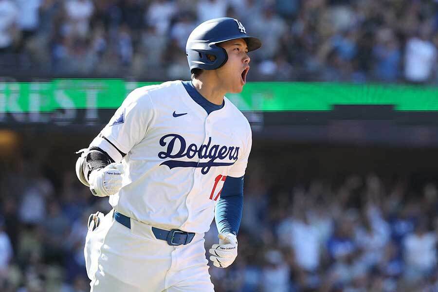 53号を放ったドジャース・大谷翔平【写真：ロイター】