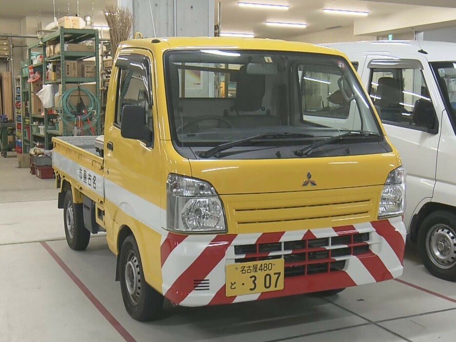 車検が切れていた軽トラック