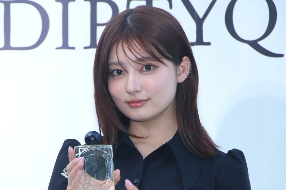 ポップアップイベント「Les Essences de DiptyquePop Up Event」のオープニングイベントに出席した吉川愛さん