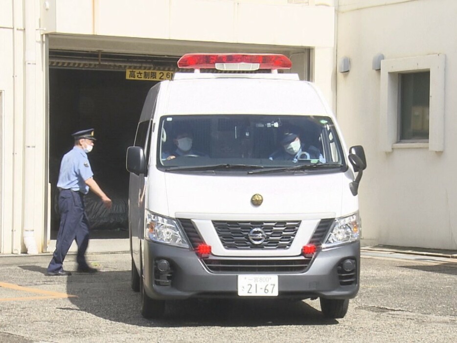 男子高校生を乗せたとみられる車 2024年9月11日