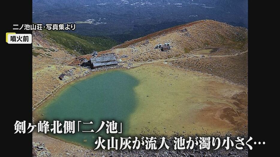 噴火前　二ノ池山荘　写真集より