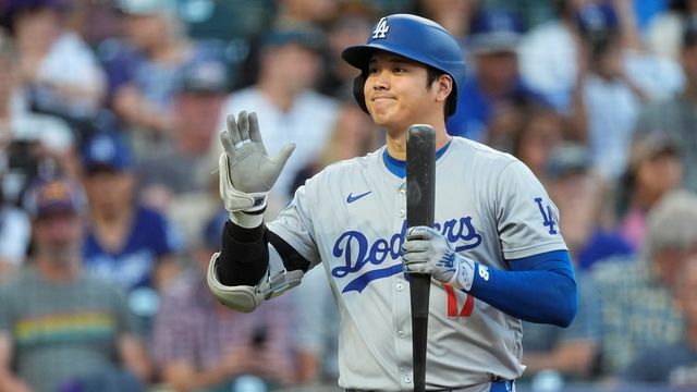 ドジャースの大谷翔平選手(写真：AP/アフロ)