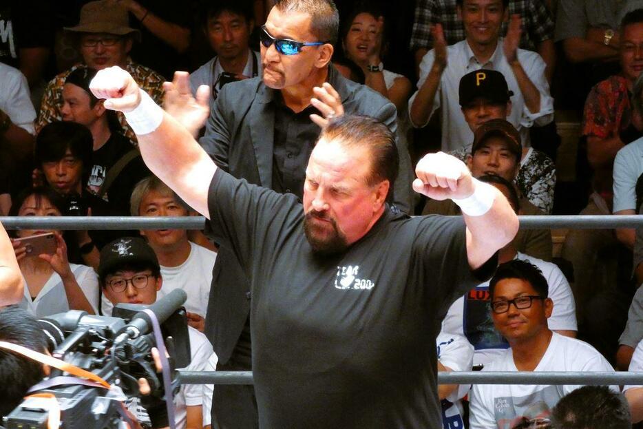 2019年8月、プロレスリング・マスターズに参戦したノートン