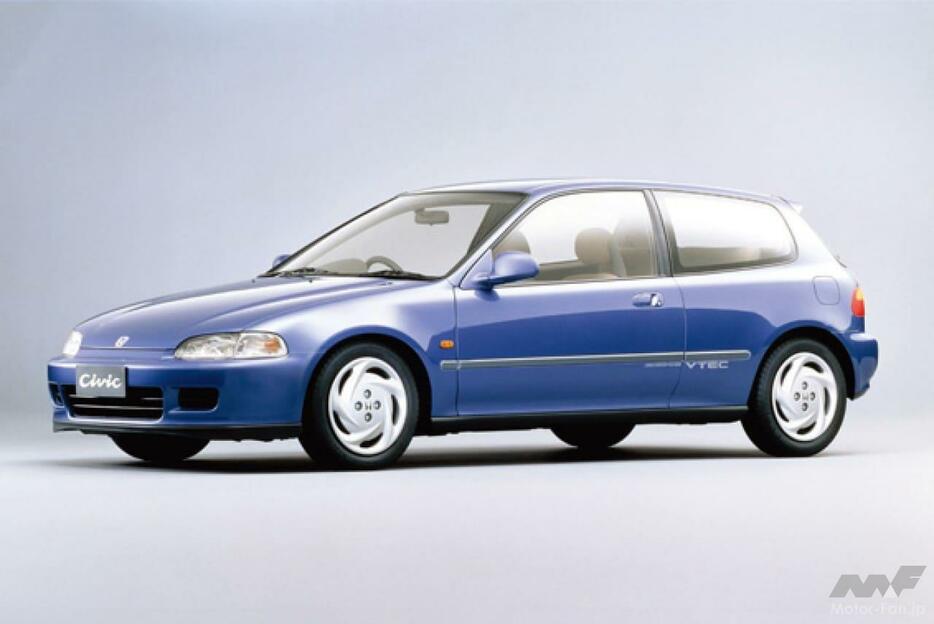 1991年に登場した5代目ホンダ「シビック(ハッチバック)」