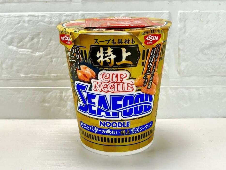 日清食品 「特上 カップヌードル シーフードヌードル」