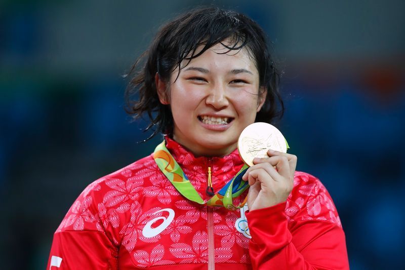 五輪初出場で女子 69kg級 金メダルの土性沙羅（写真：田村翔/アフロスポーツ）