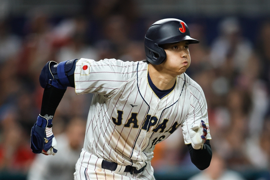 WBCで大活躍し、さらに名声を高めた大谷翔平選手（写真：USA TODAY Sports/ロイター/アフロ）