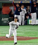 “恐怖の二番打者”として存在感を知らしめたWBC1次ラウンド。3月10日の韓国戦[東京ドーム]では本塁打も放った