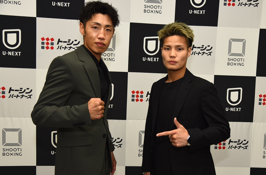 KNOCK OUTからの刺客・森岡（左）と山田の強打者対決