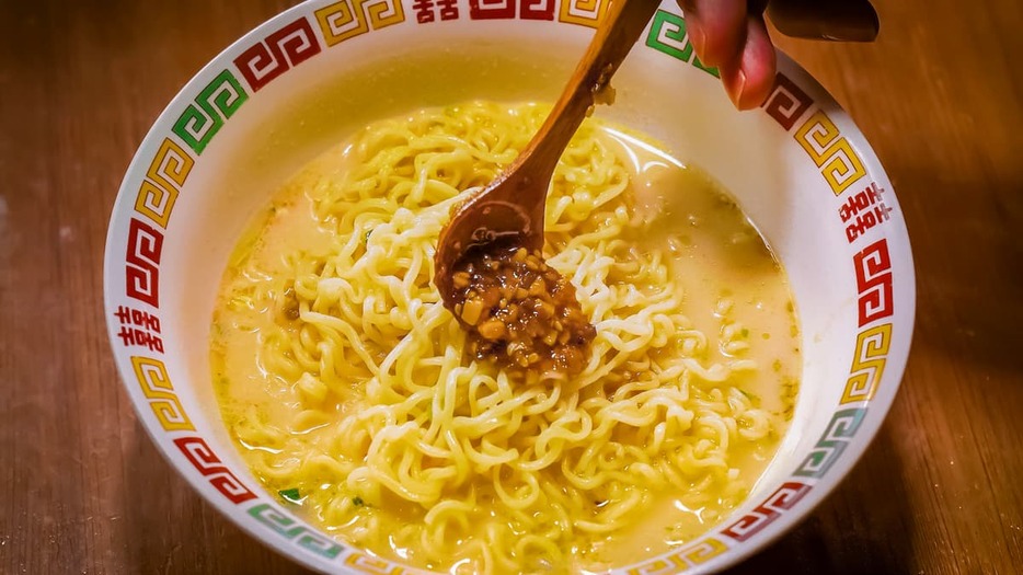 インスタントラーメンにもマッチ