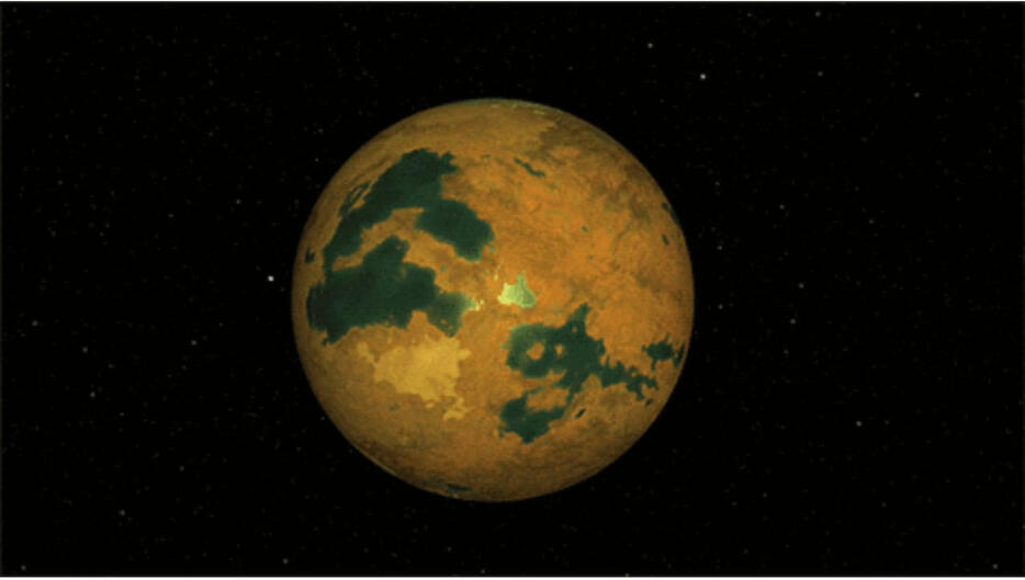 今回の研究で存在自体が否定された惑星、エリダヌス座40番星Abのコンセプトアート