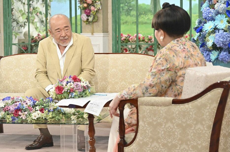 7月5日放送の「徹子の部屋」に出演する北方謙三さん＝テレビ朝日提供