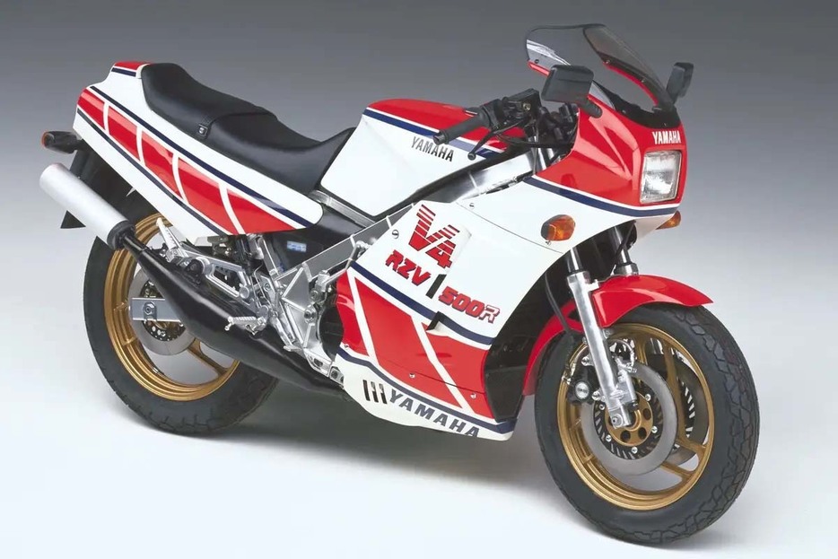 RZV500R[YAMAHA 1984]プロトモデルほぼそのまま登場したRZV。当時最も高価な84万5000円で発売された。