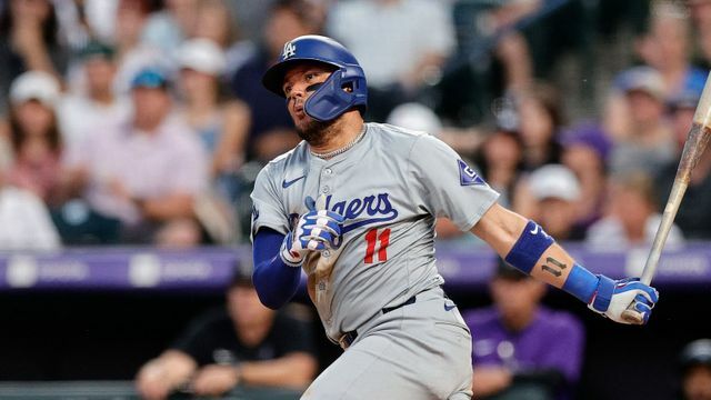 ドジャースのミゲル・ロハス選手（写真：USA TODAY Sports/ロイター/アフロ）